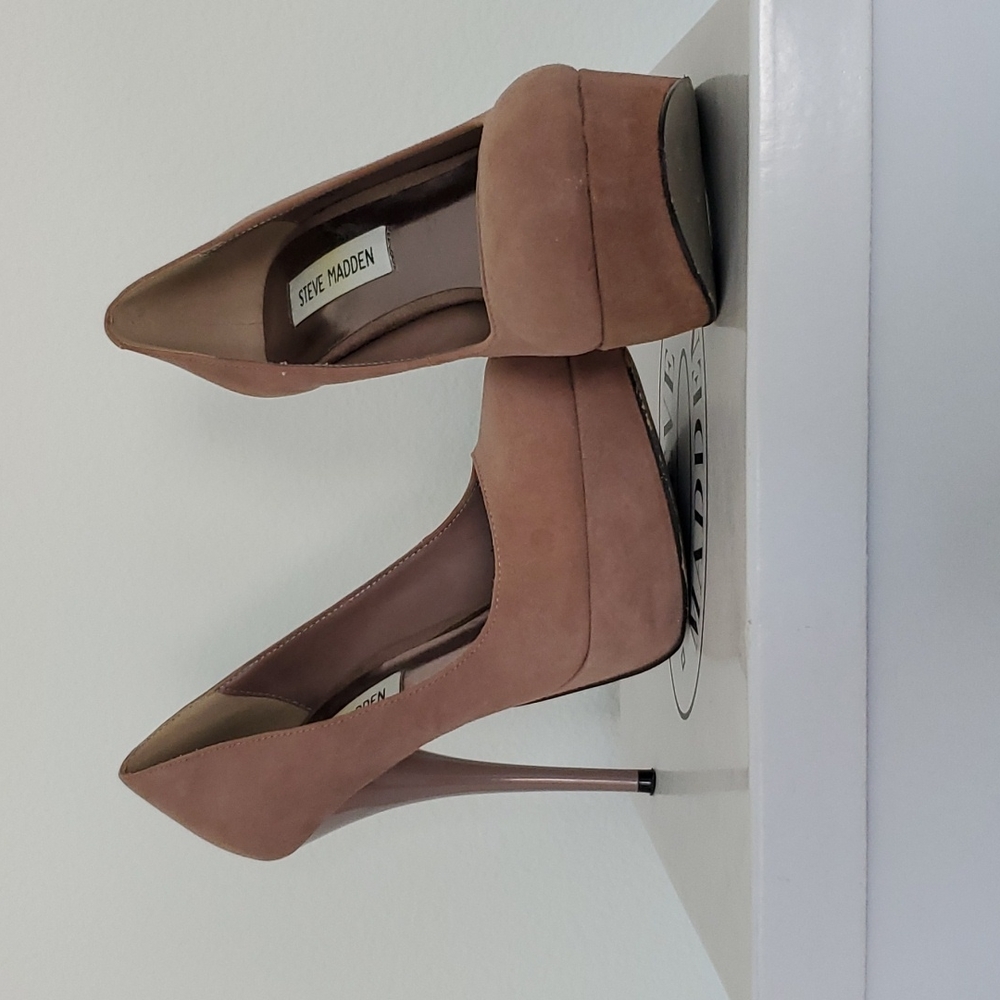 Steve Madden size 7 Caryssa blush platform pumps used condition